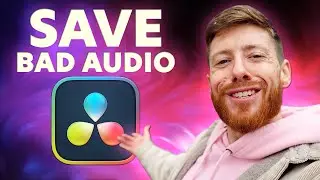 Make Your Camera Audio Sound Amazing with these Quick Tips | DaVinci Resolve 18.5 Tutorial