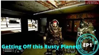 Getting Off  this Rusty Planet!! S1 Ep1|Space Engineers