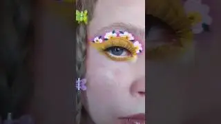 Flower spring makeup🌸 