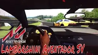 Assetto Corsa Red Pack Lamborghini Aventador SV BEAST@ Nordschleife 7:46 Super FOV