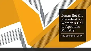 Women Disciples, Conclusion