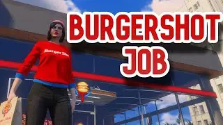QBCore - 🍔 FREE Burgershot Job 🍔 | Install & Showcase | FiveM Tutorial 2024
