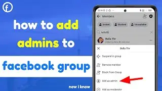 Facebook Group | Add Admin to Facebook Group/How to Add Admin to Facebook Group 2023