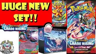 HUGE New Pokémon TCG Set Revealed! Chaos Rising! Mega Greninja ex is Here! (Pokemon TCG News)