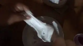 Pofuduk slime yapımı☺️