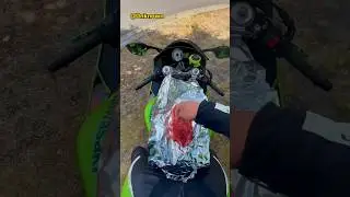 Cooking a Perfect Steak Using Only a Bike