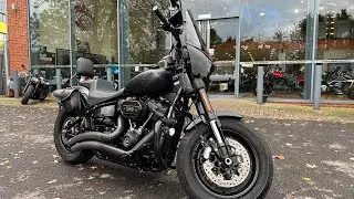 Harley-Davidson Fxfbs FAT BOB 114 1868 18 (Black) walkaround with engine sound for sale
