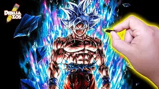 COMO DIBUJAR A GOKU ULTRA INSTINTO DOMINADO [👉BIEN EXPLICADO👈]