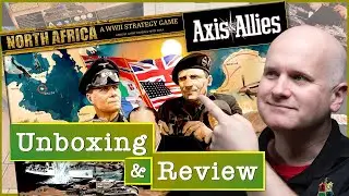 Axis and Allies: North Africa - FULL Unboxing, Mini Close Ups, & Review