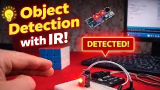 Arduino IR Sensor Project Full Tutorial | Obstacle Detection System 🔥