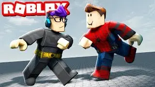 ALEX vs DENIS SUPERHERO FIGHT - 2 Player Superhero Tycoon
