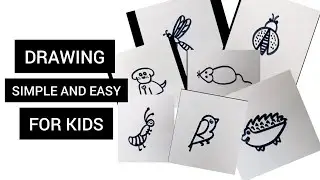 learning to draw for children is easy and simple #drawing #drawingtutorial #howtodraw