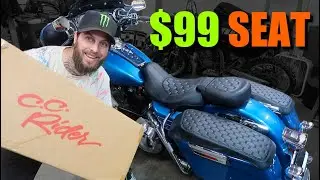 “CHEAP” Harley Seat Review (C.C Rider)