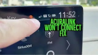 AcuraLink Won't Connect Fix
