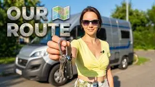 We rented a motorhome and drove across Germany from Friedrichshafen to Rerik