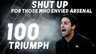 Mikel Arteta gave 100 fantastic wins and his genius for arsenal || #youtube