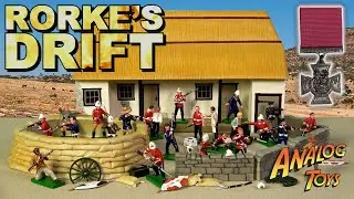 Rorke’s Drift | Zulu War Toy Soldiers from Trophy Miniatures of Wales Collection!