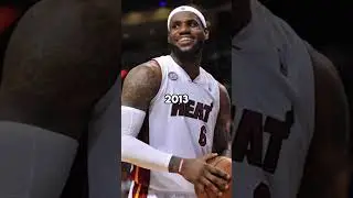 Lebron James Over the Years 🥹 #shorts