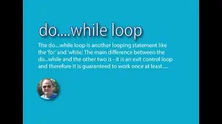 do while loop