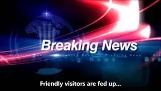 Breaking News Alien Visitors