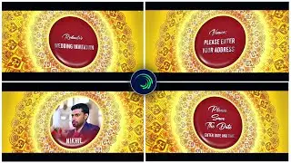 Professional 3D wedding invitation video editing | wedding invitation #style_56 | alight Motion