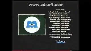 CLOSING TO MONSTERS INC VHS 2002 BULGARIAN 
