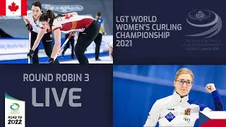 Canada v Czech Republic - Round Robin - LGT World Women's Curling Championship 2021