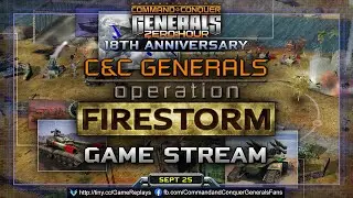 [LIVE] Operation: Firestorm Mod - Generals Zero Hour