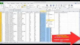 Microsoft Excel Hide Sheet or Column in Excel - Insert Cells - Lock Cells from being edited