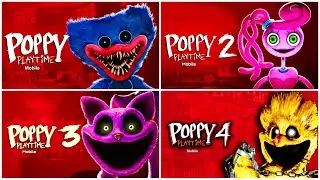 Poppy Playtime: Chapter 1 2 3 & 4 Mobile - All Chapter Full Gameplay Walkthrough