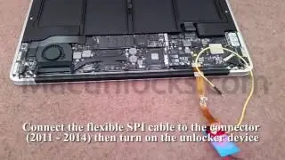 Macbook Air 2012 BIOS EFI firmware password remove in seconds
