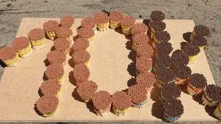 Я  ПОДЖЁГ 10 000 СПИЧЕК!!! 😱