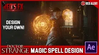 Doctor Strange Magic Spell Design After Effects Tutorial + Free Preset! | Red's Fx