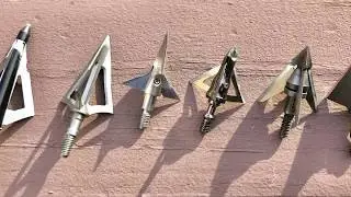 6 Fixed Broadheads vs 16 Gauge Steel