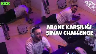 ERAY ABONE KARŞILIĞI ŞINAV ÇEKİYOR!