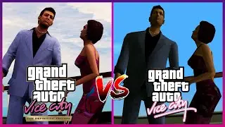 GTA Vice City Definitive Edition Latest Patch vs Original (Pc) - Ultimate Side By Side Comparison
