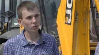 Видеоинтервью с машинистом о работе гидромолота Impulse 120