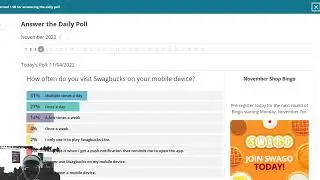 Daily Poll Nov 4th
