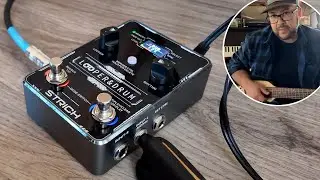 STRICH Stereo Looper Pedal Guitar Pedal with Built-in Drum Machine, 100 Diverse Drum Patterns