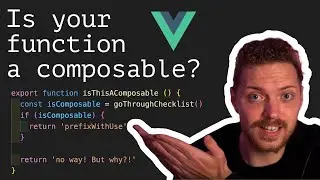 Is your function REALLY a Vue composable?