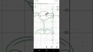 Animation of Plants vs Zombies using Math Formula run on Desmos software 