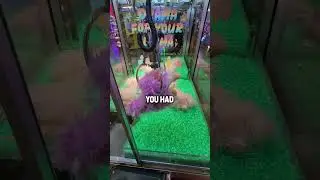 I Was Down To My LAST Play at a Claw Machine & This Happened... 