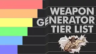 Creating a Better Tier List with the TF2 Weapon Generator