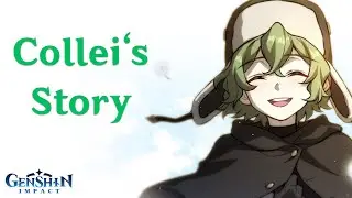 Collei and Amber Lore - Finding Courage (Genshin Impact Manga Analysis)