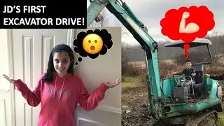 Jayden Operating Excavator ? NO WAY!