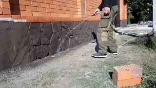 Доделал забор в Арт бетон !