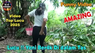 Yeni Poops In A Bag In The Garden I Swear It's Funny