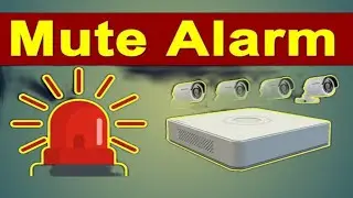 CCTV CAMERA ALARM  MUTE