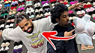 Collecting Bras For Drake! (Public Interview)