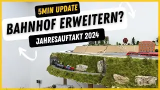 Modelleisenbahn I Jahresauftakt 2024 I 5-Minuten-Update I Eure Meinung ist gefragt! I H0 - 1:87